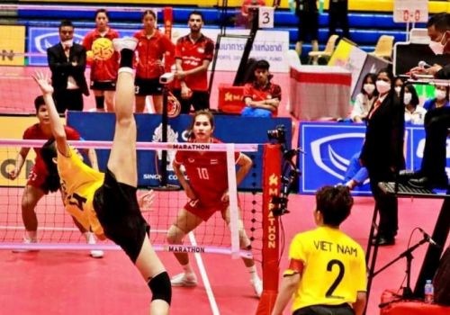 Hạ gục Thái Lan, đội tuyển cầu mây nữ Việt Nam vô địch thế giới