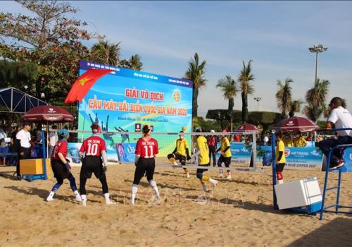 Khai mạc Giải vô địch cầu mây bãi biển quốc gia năm 2022